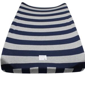 Burts Bees‎ Baby Navy and Gray Changing Pad Cover